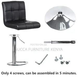 Home Chairs:Homall Modern Adjustable Leather Bar Stool
