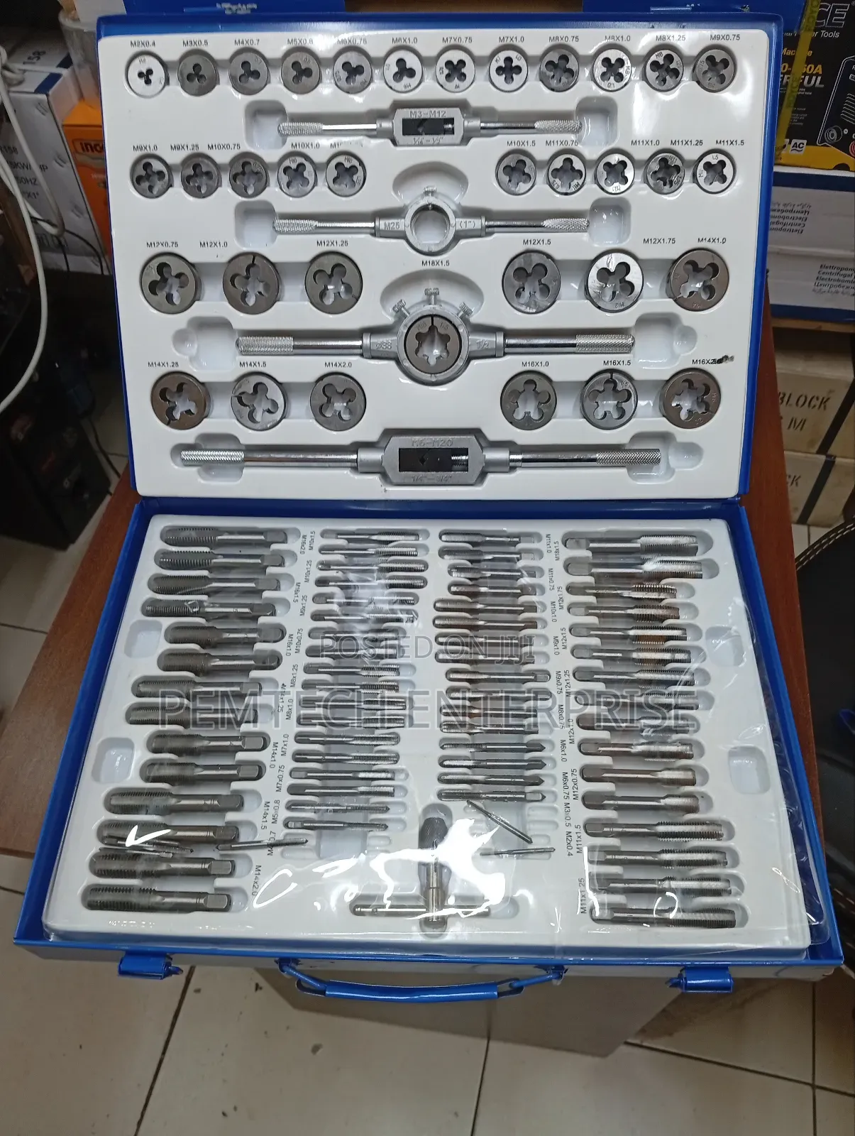 110pcs Tap and Die Set