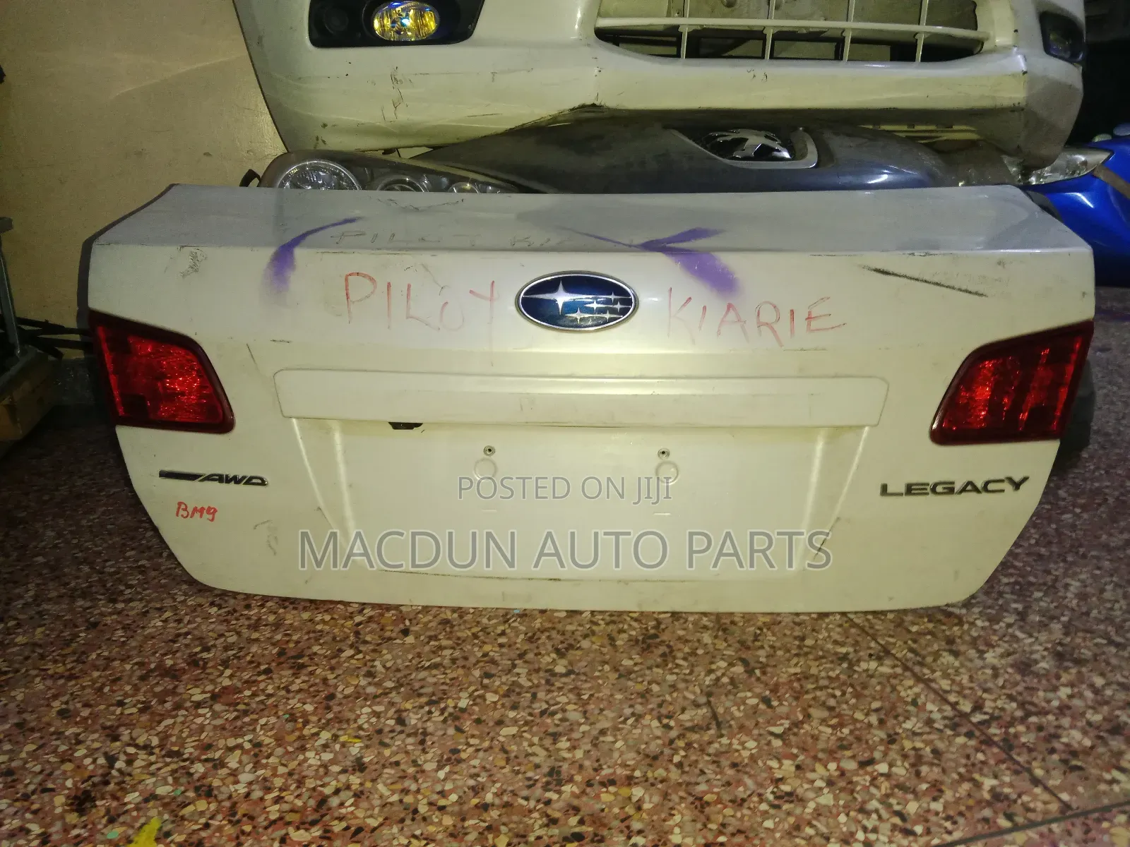 Subaru Legacy BM9 Saloon Boot/Tailgate