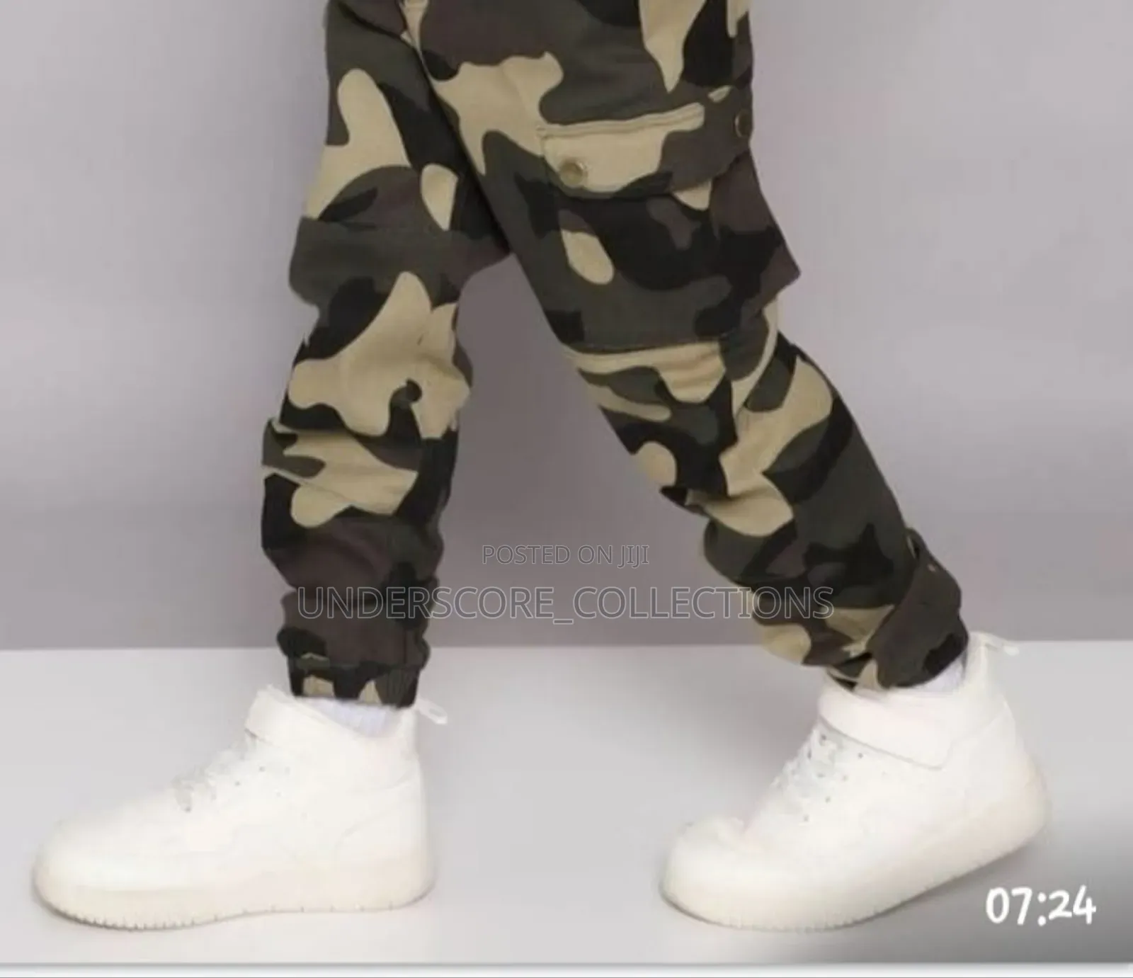 Babies Unisex Combat Trousers