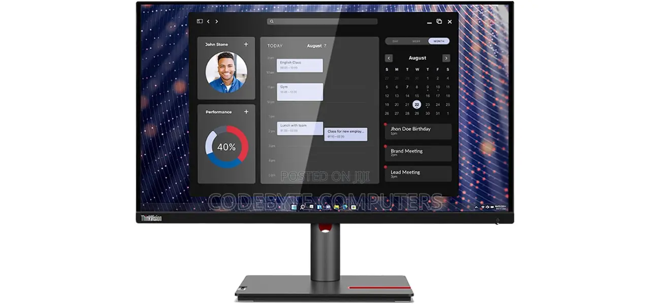 Lenovo Thinkvision P25i-30 24.5" FHD Monitor 100hz