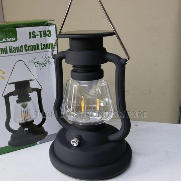 Hot Sale Solar Decorative Rechargeable,Solar/Hand Crank Lamp