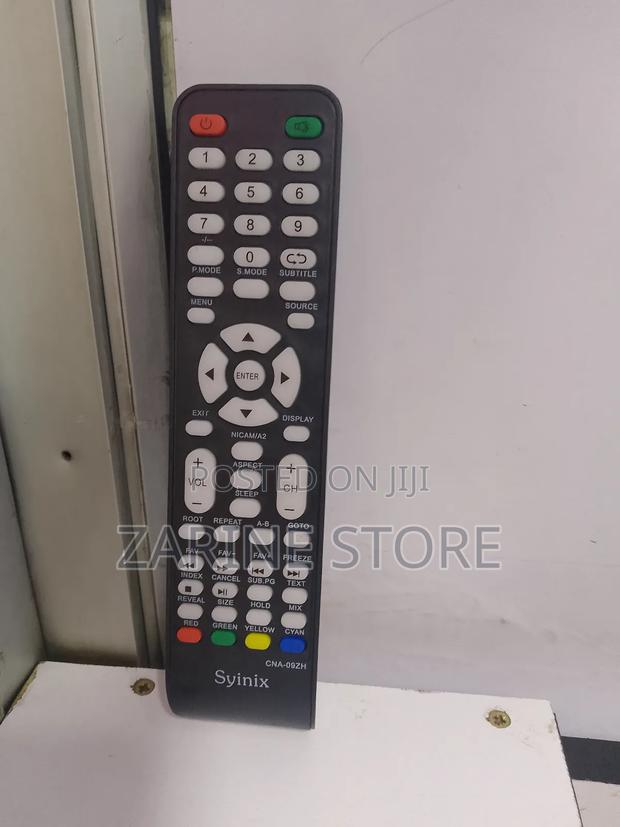Original Syinix Remote Control Which Uses Triple a Batteries - main view