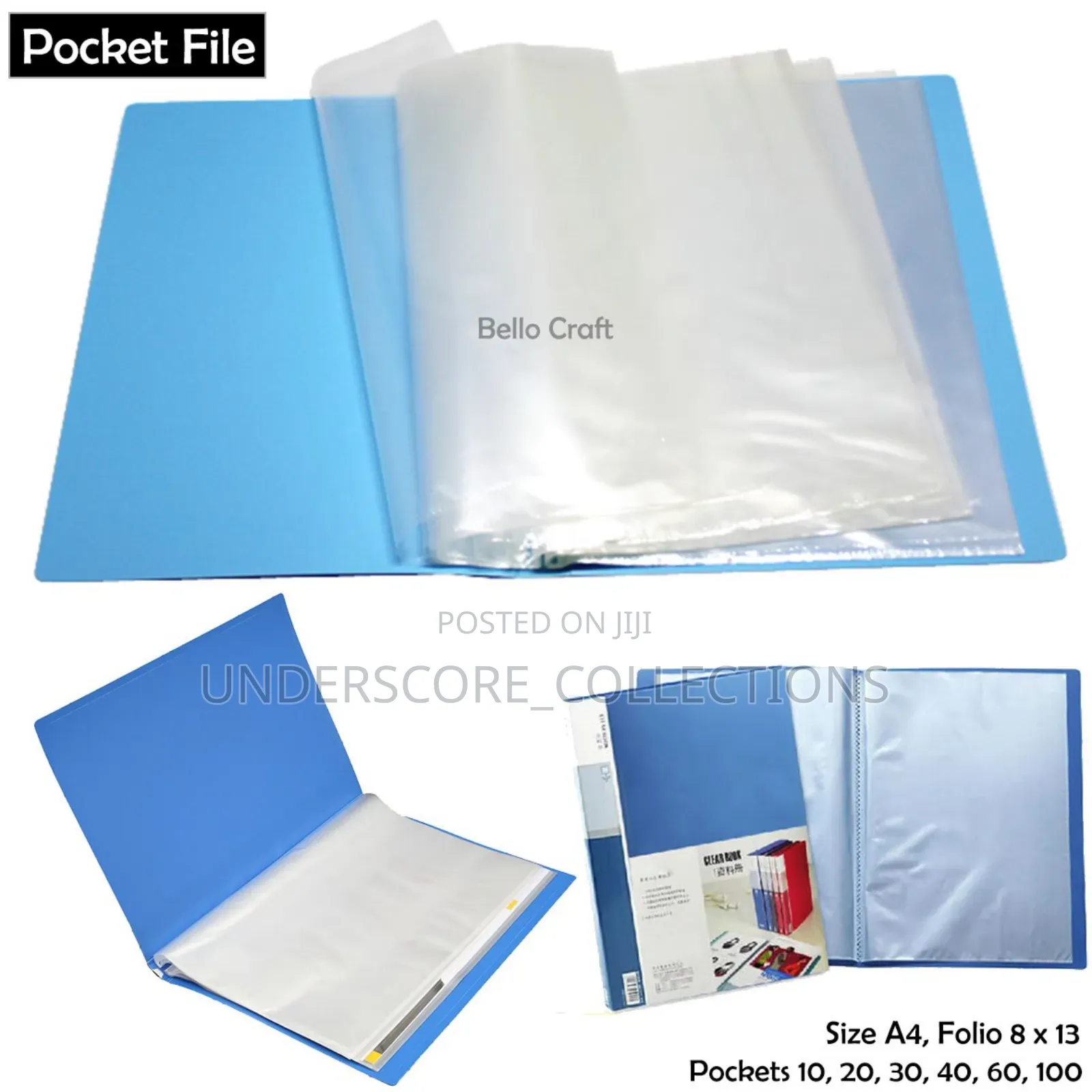 Pocket Files Portfolios