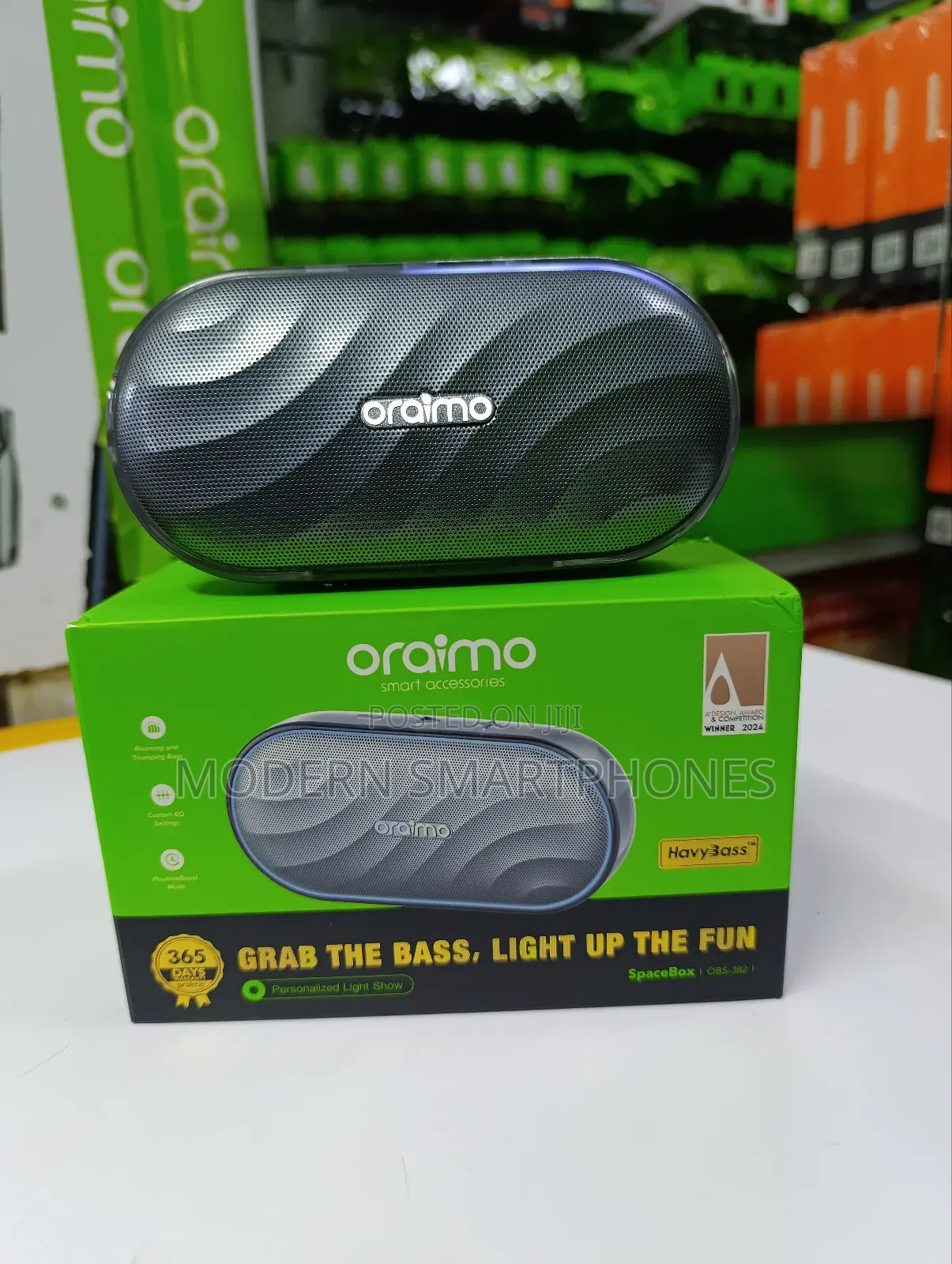 Oraimo Space Box Wireless Bluetooth Speaker