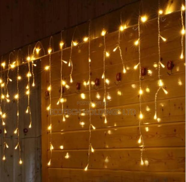 3 by 1 Warm White Drop Lights - main view