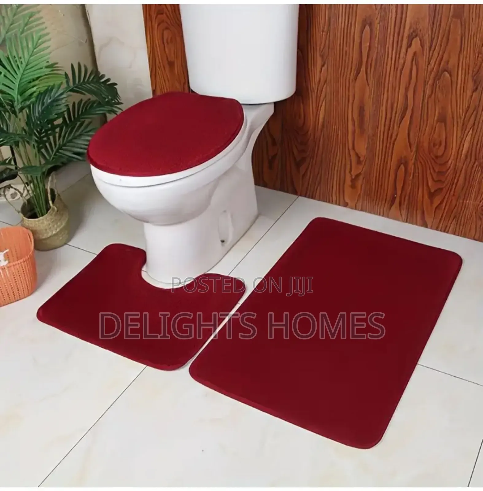 *Super Absorbent 3 Pcs* Bathroom/Toilet Mats _Car
