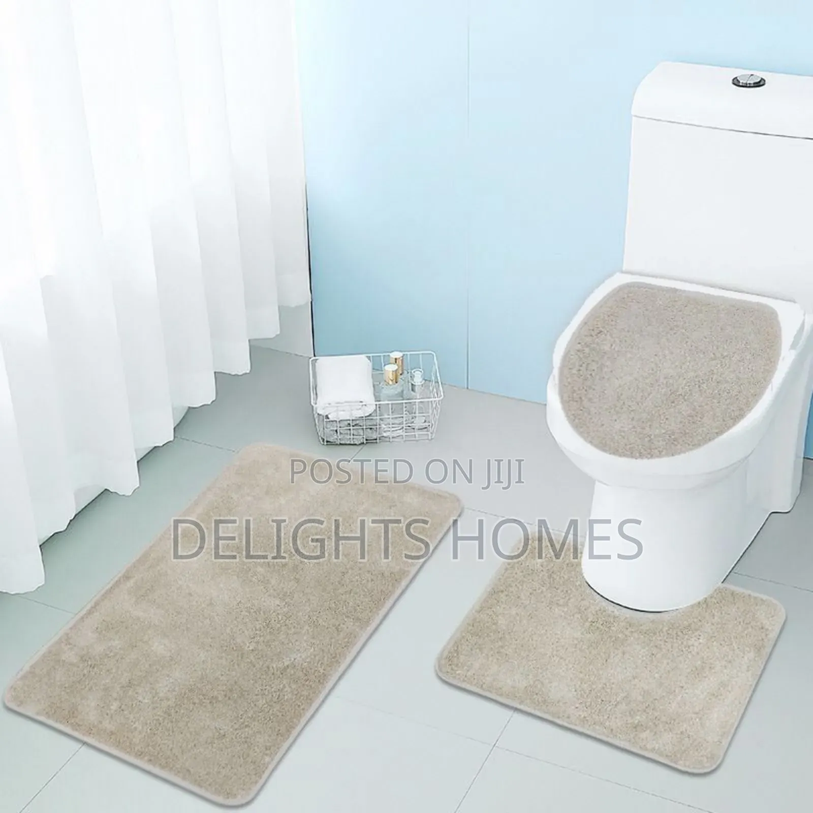 *Super Absorbent 3 Pcs* Bathroom/Toilet Mats _Car