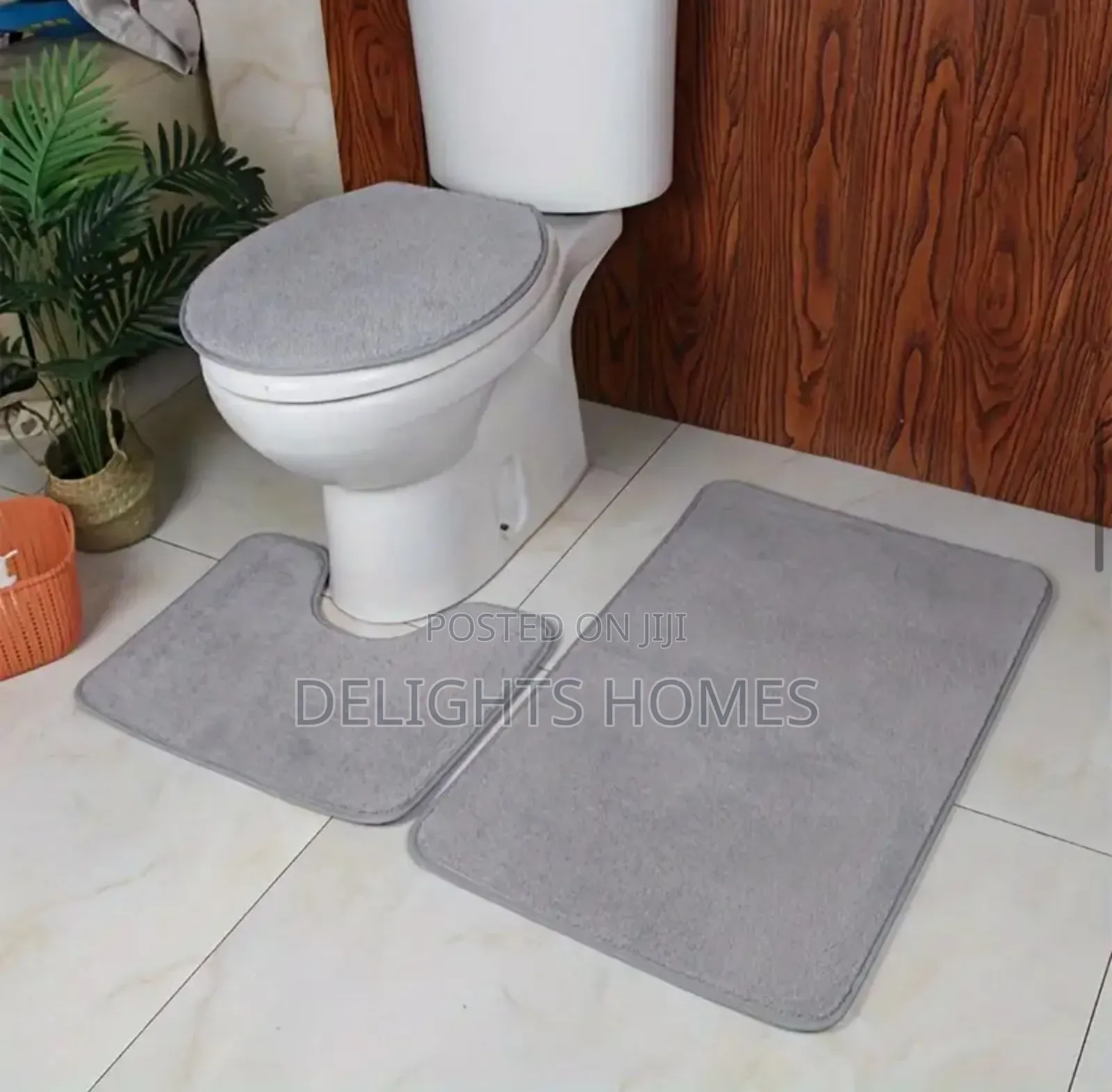 *Super Absorbent 3 Pcs* Bathroom/Toilet Mats _Car