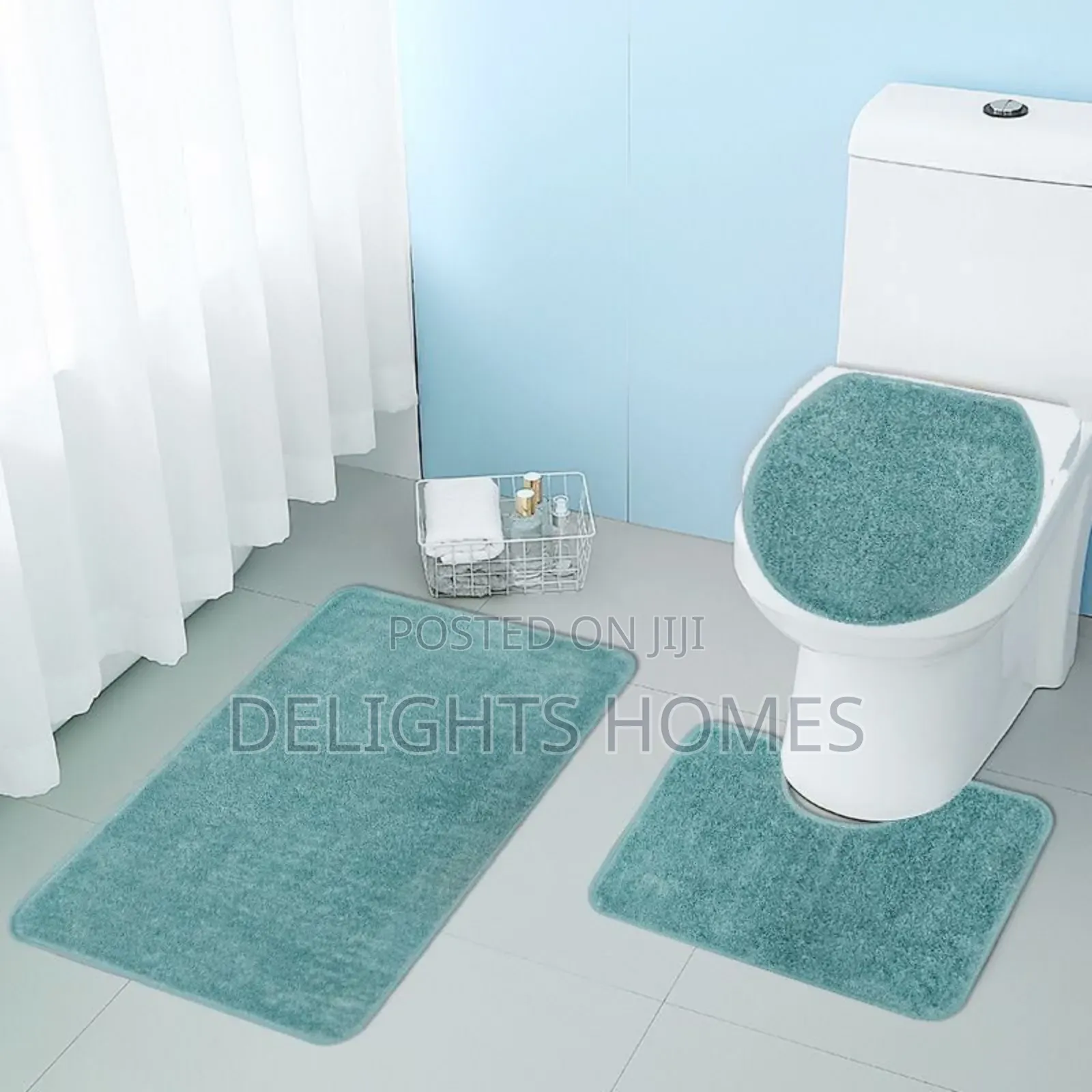 *Super Absorbent 3 Pcs* Bathroom/Toilet Mats _Car