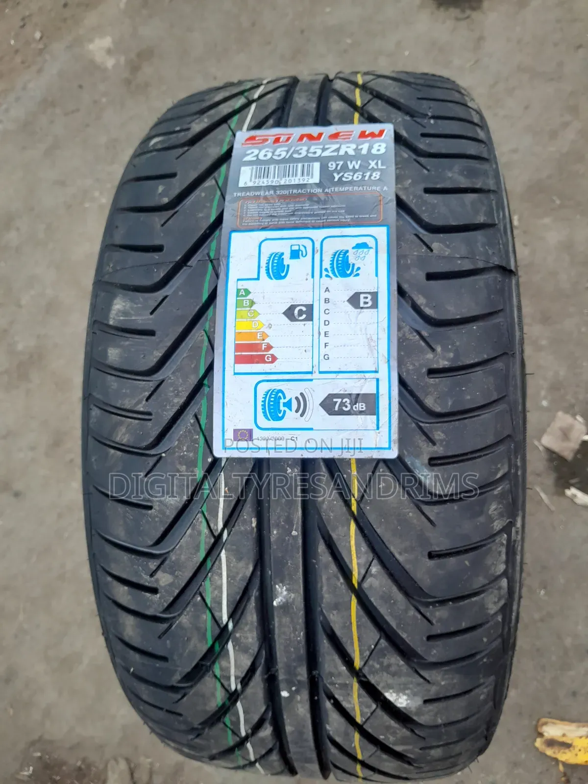 265/35r18 Sunew Tyres Brand New