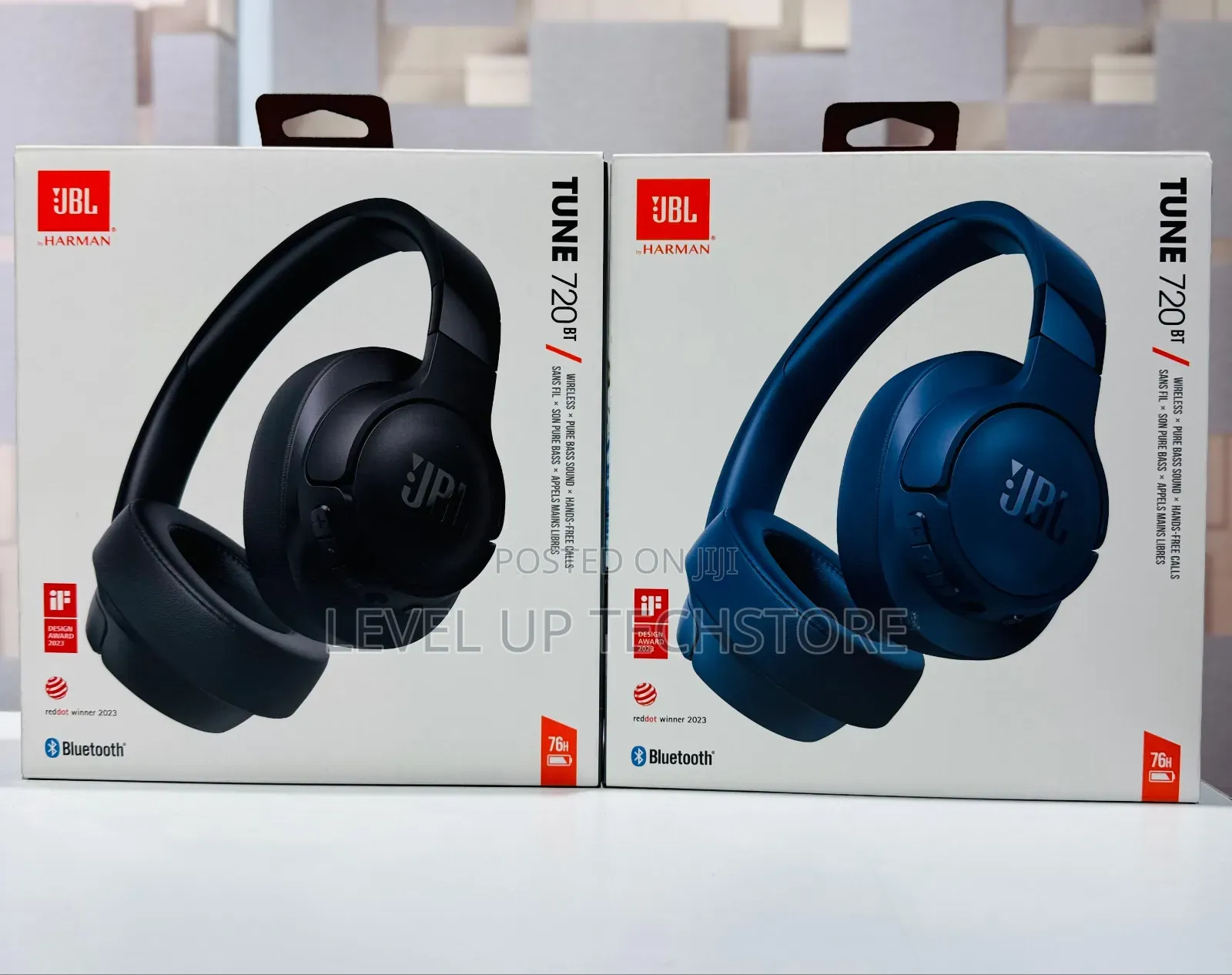 JBL Tune 720bt Wireless Bluetooth Headphones With Pure Bass