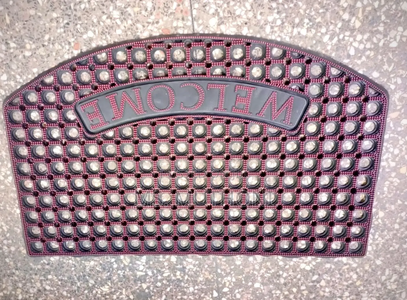 Heavy Welcome Doormat Size