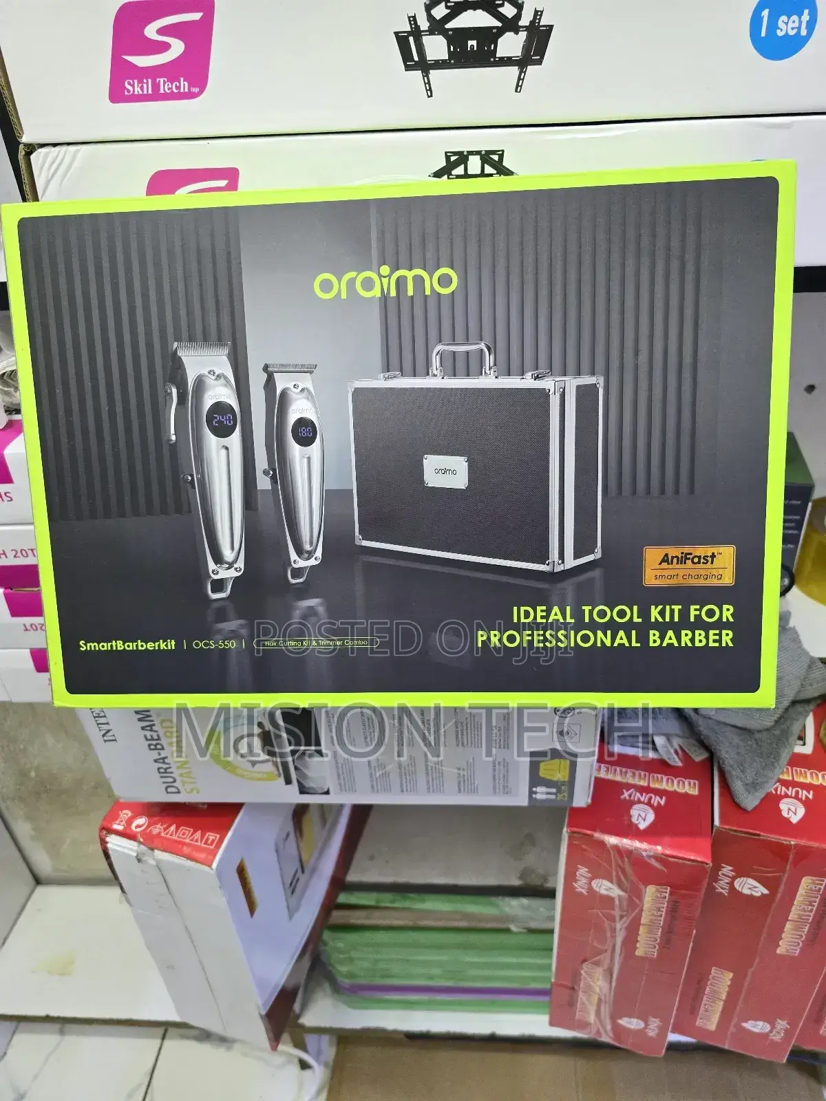 Oraimo Smart Baberkit OCS-550 Hair Cutting Trimmer Combo
