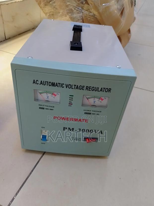 Powermate 3.0KVA /3000va AC Automatic Voltage Stabilizer - main view