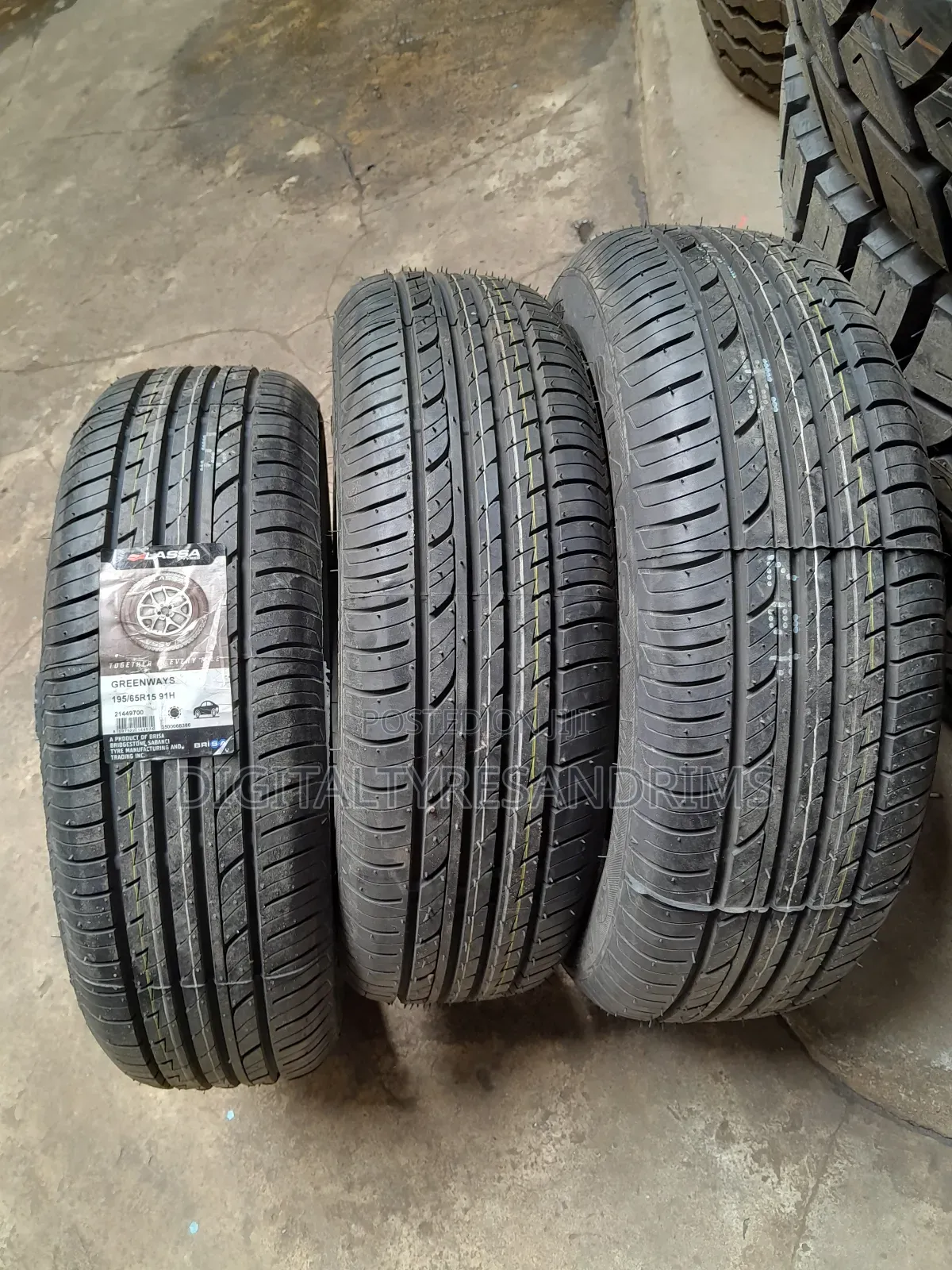 Lassa Tyres Made in Turkey Size 195/65r15