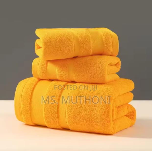 Quality 3 in 1 Cotton Towels - thumbnail 4