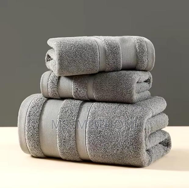 Quality 3 in 1 Cotton Towels - thumbnail 5