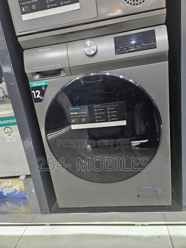 Hisense WFWY121VJMT 12kg Front Load Washing Machine - main view