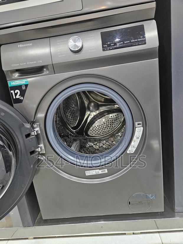 Hisense WFWY121VJMT 12kg Front Load Washing Machine - thumbnail 3