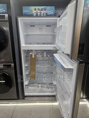 Hisense Top Mount Fridge 510lwith Water Dispenser Ref510dr