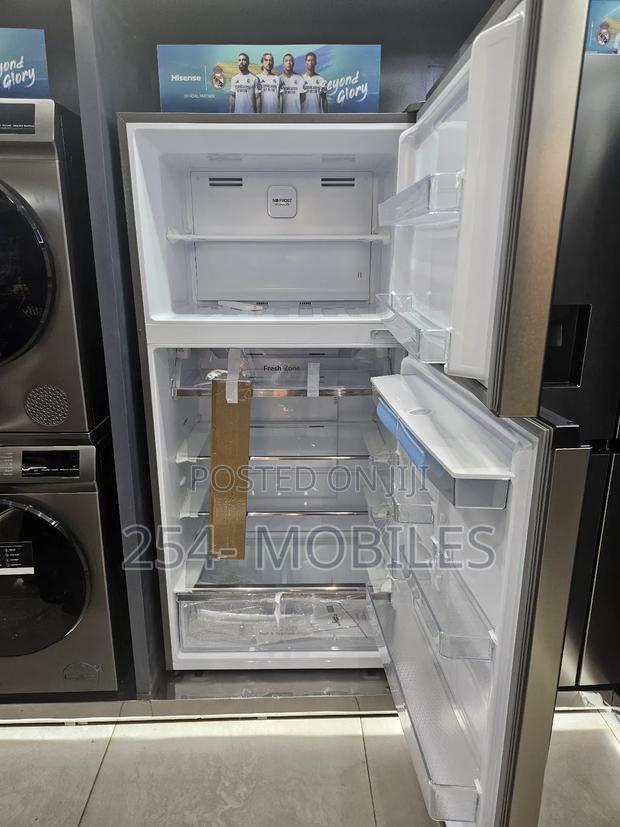 Hisense Top Mount Fridge 510lwith Water Dispenser Ref510dr - thumbnail 4