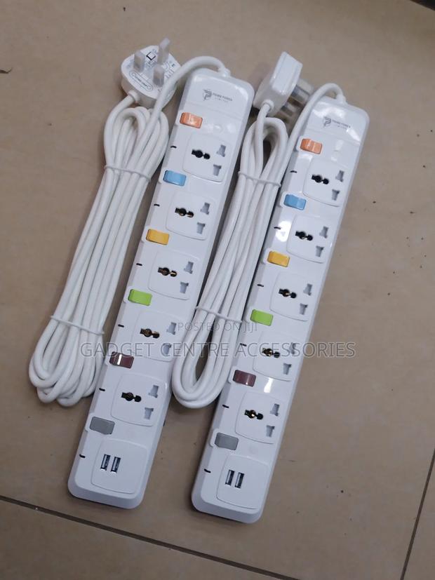 Universal 5 Way 5 Metres Socket Extension - thumbnail 2