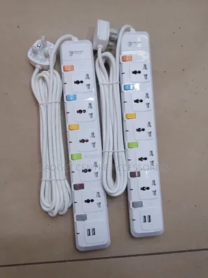 Universal 5 Way 5 Metres Socket Extension