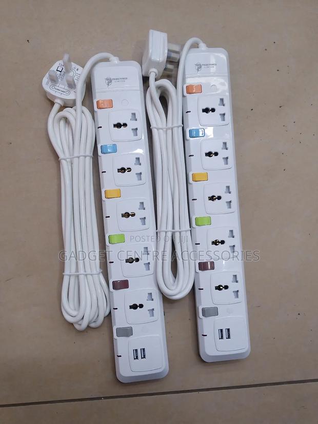 Universal 5 Way 5 Metres Socket Extension - thumbnail 3