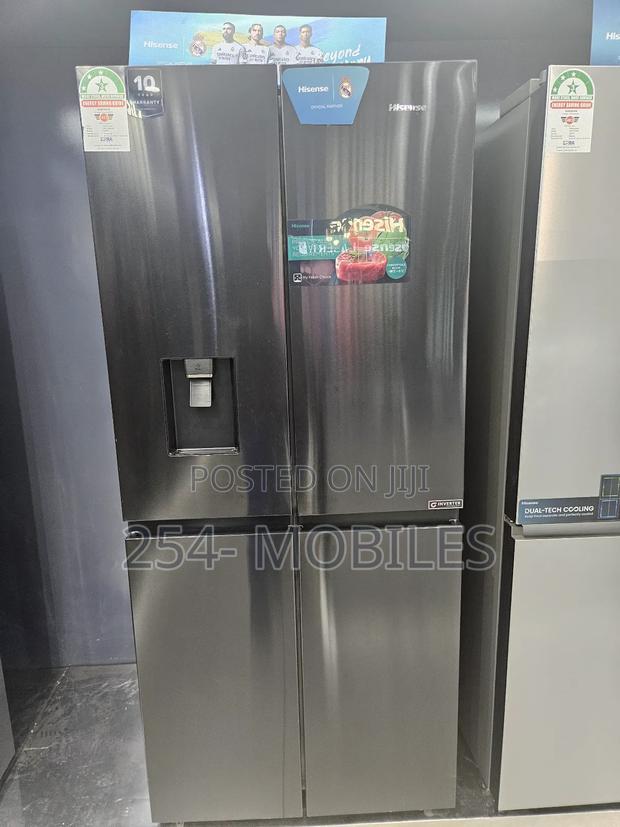 Hisense 454L 4-Door No-Frost Refrigerator(REF 454DR