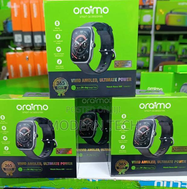 Oraimo Watch Nova AM AMOLED Screen Smart Watch - main view