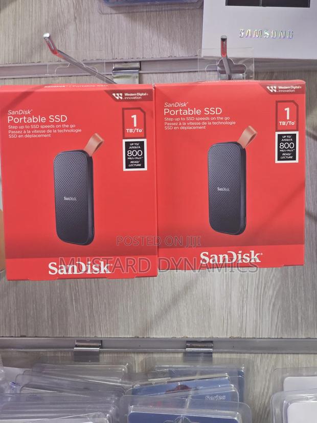 1tb Sandisk Portable SSD - thumbnail 3