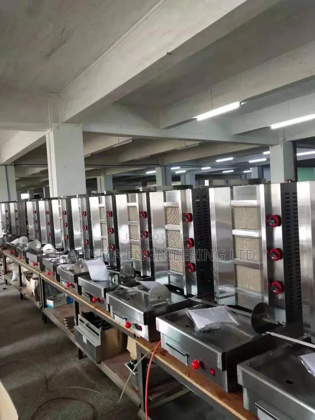 3 Burner Commercial Stainless Steel Shawarma Machine