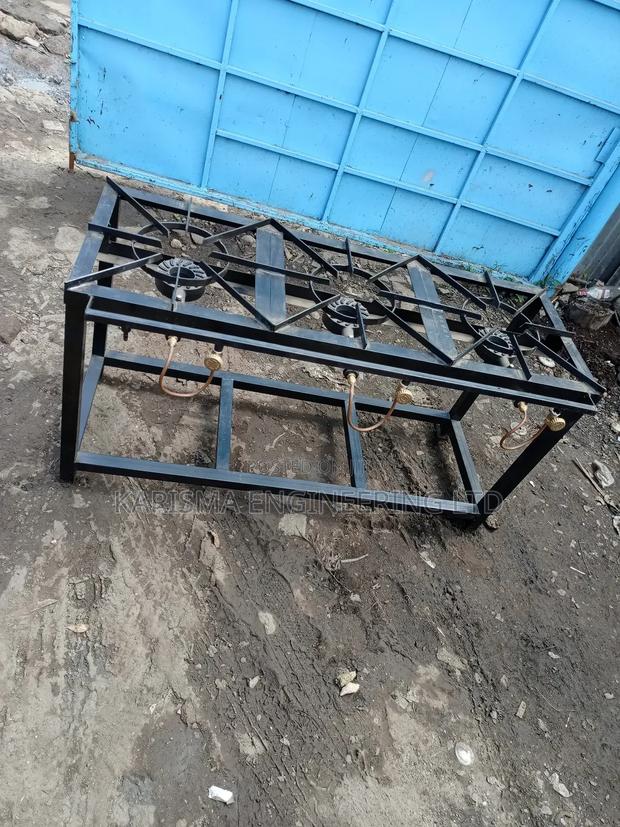 Mild Steel 3 Burner - main view