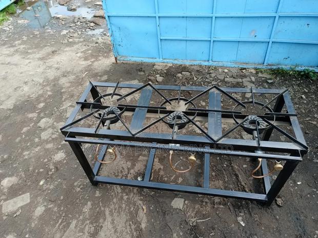 Mild Steel 3 Burner Cookers. - main view