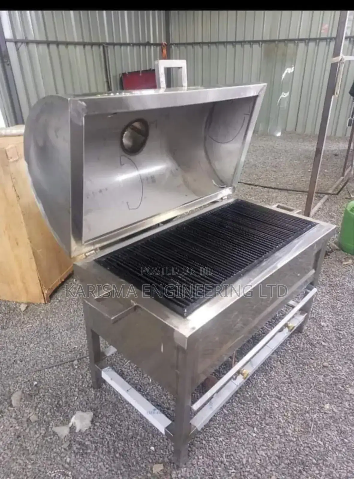 Commercial Stainless Steel Charcoal Grill