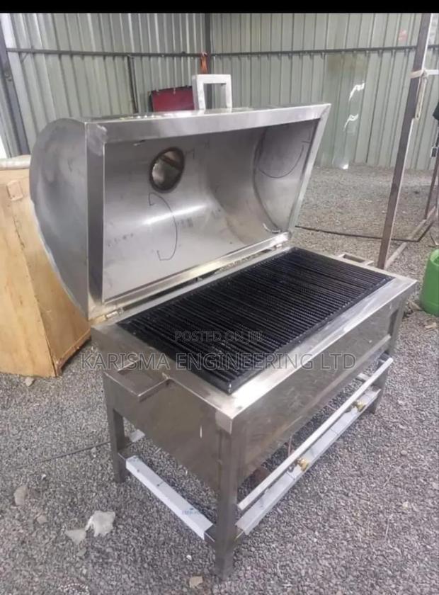 Commercial Stainless Steel Charcoal Grill