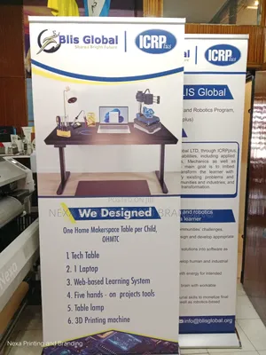 Roll-Up Broadbase Banner 85cm by 200cm
