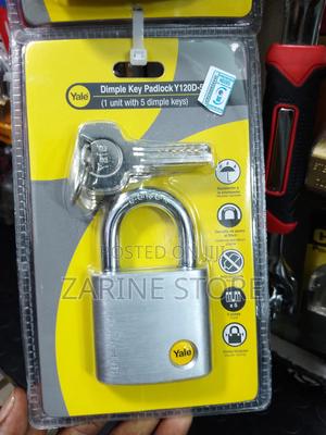 Yale Padlock 50mm 5 Dimple Keys Padlock