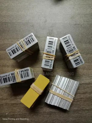 Standard Size Asset Tagging Tags