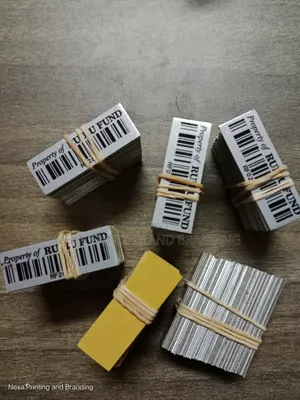 Standard Size Asset Tagging Tags