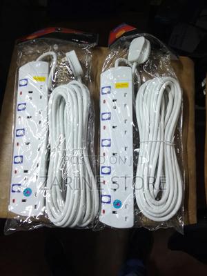 JSB Extension Cable With Surge 2 PCS 10 Metres Wire 5 Way - thumbnail 2