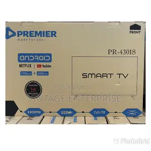 *Premier 43"Smart Tv*