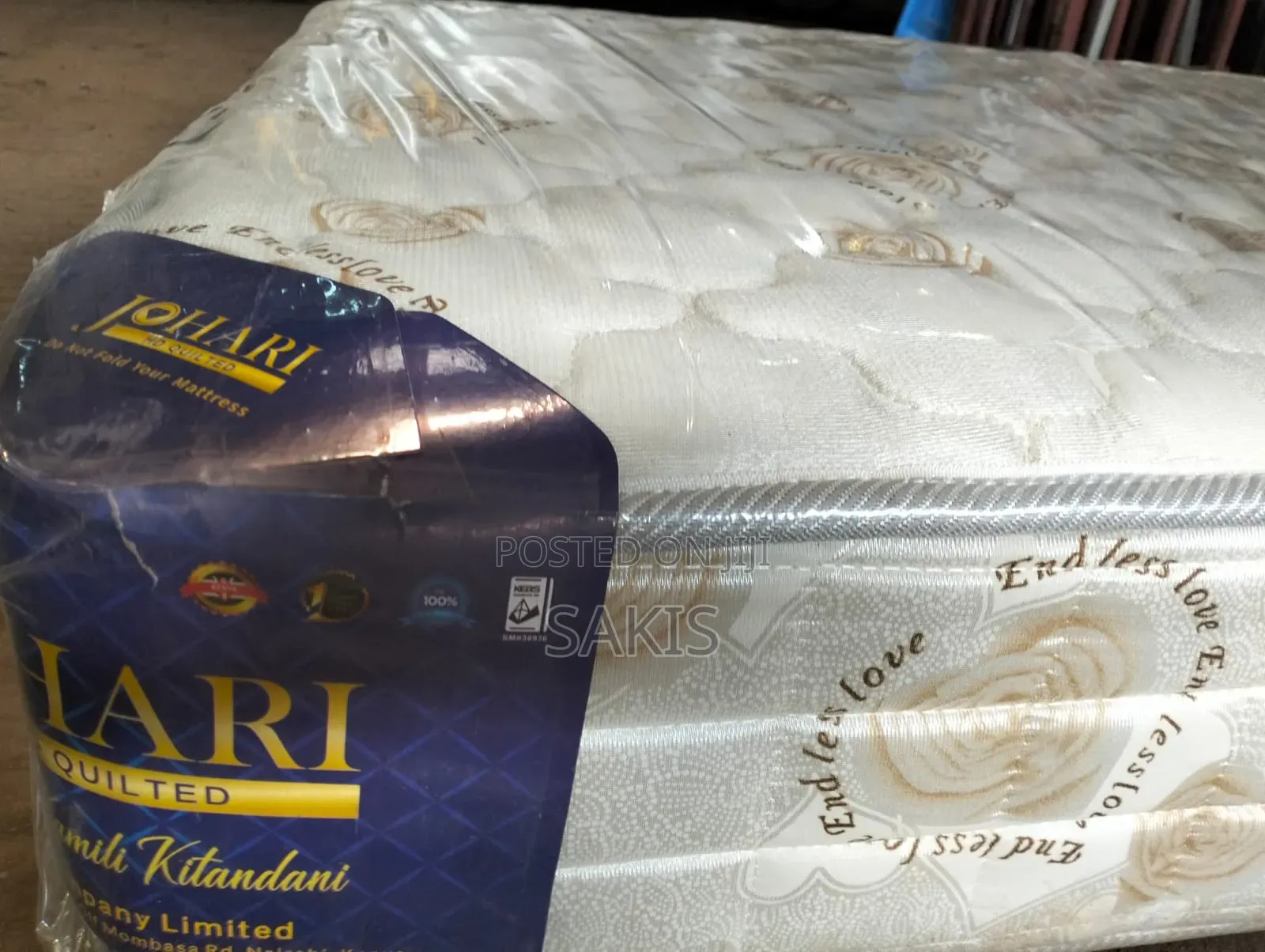 Swadakta! 3.5 X 6 X 8 Quilted Johari High Density Mattresses