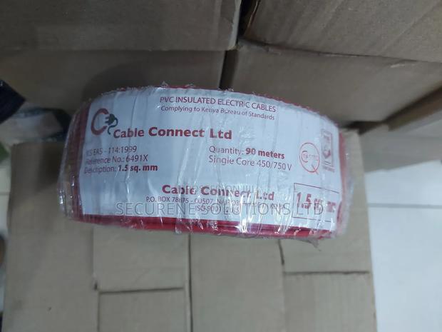 1MM Single Core Cable Red (90 MTR ROLL)Available:In Stock - thumbnail 3