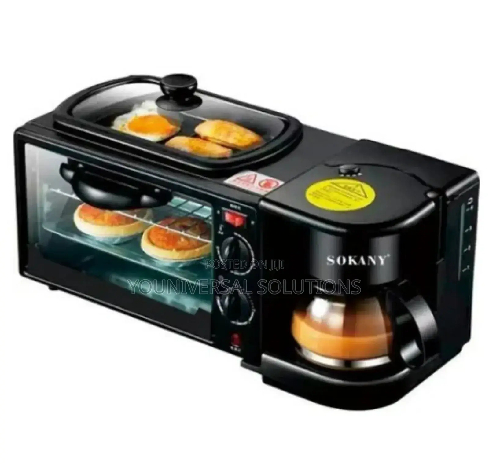 Sokany Electric 3in1 Breakfast Machine