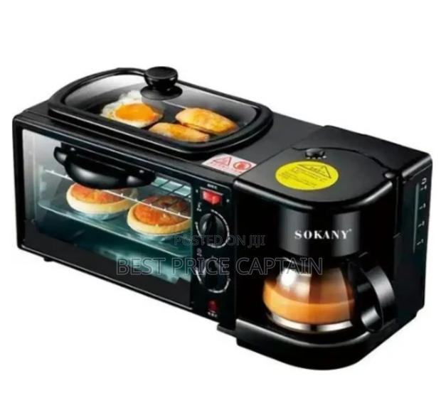 Sokany Electric 3in1 Breakfast Machine - main view
