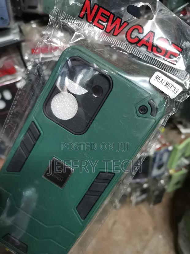 Realme C33 Shockproof Polycarbonate Lightweight Case-Green - thumbnail 3