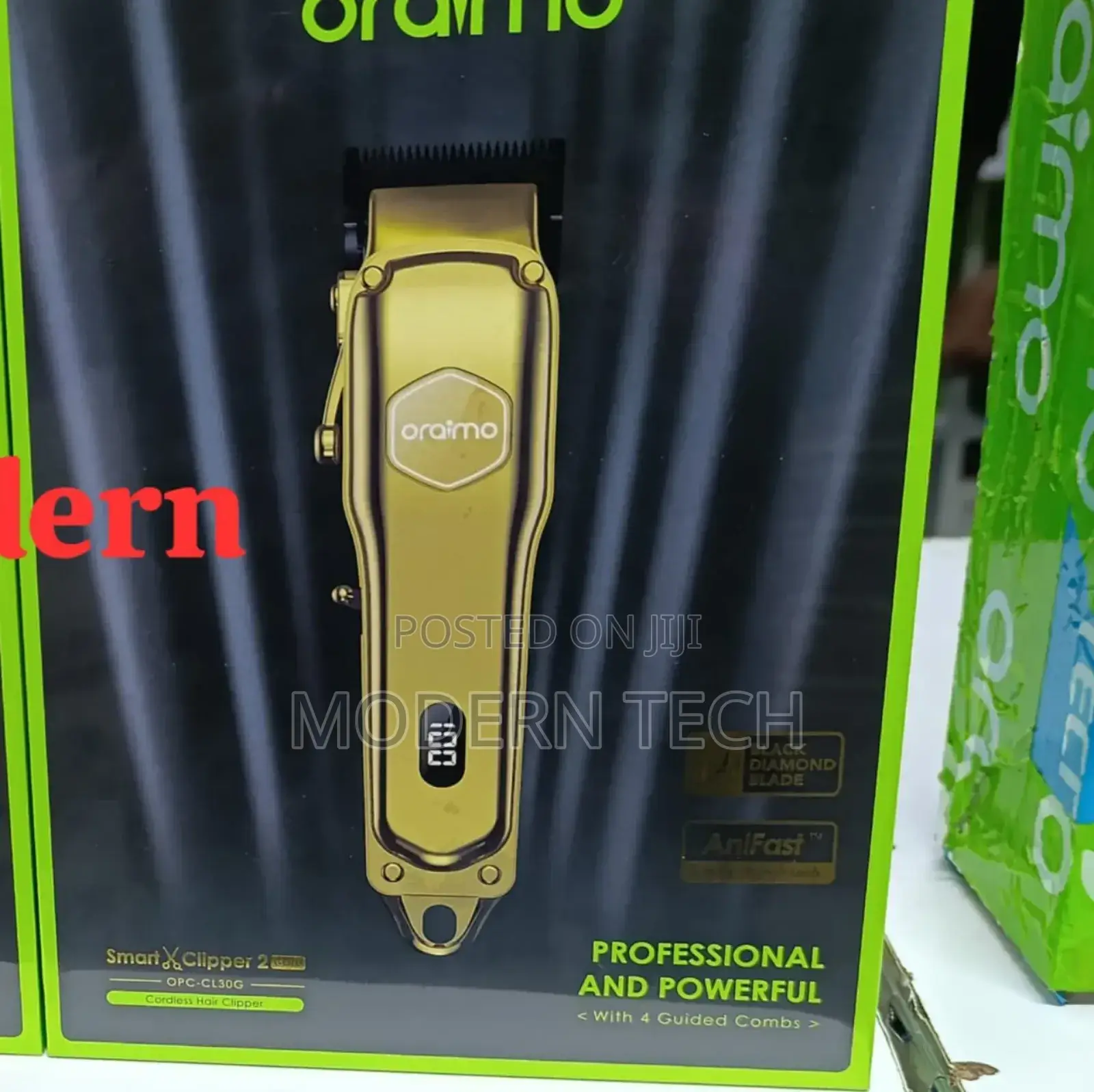 Oraimo Smart Clipper 2 Gold Cordless Hair Clipper