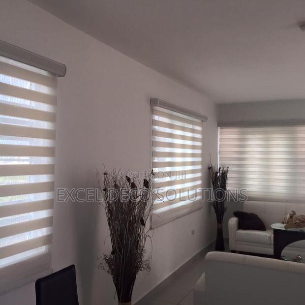 Instant Home Window Covering- Zebra Roller Blinds